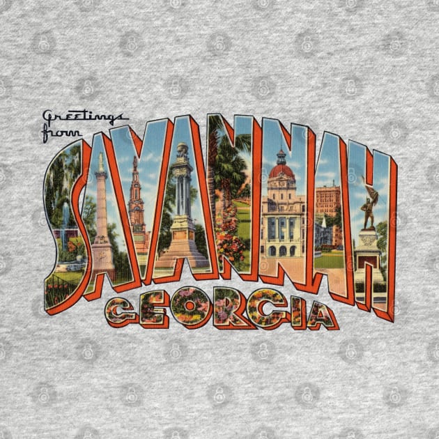 Greetings from Savannah Georgia by reapolo